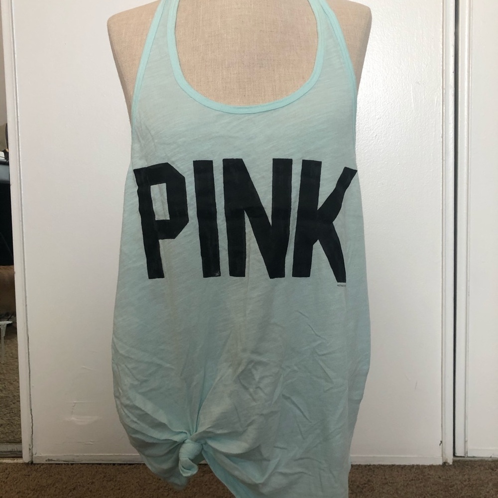 Teal Pink tank top